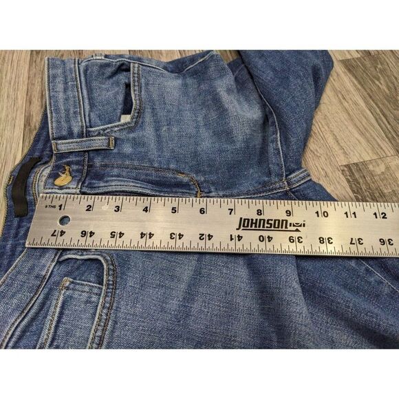 Joe's Womens Size 25 Flawless The Icon Mid Rise Skinny Cropped Denim Blue Jeans - Picture 11 of 12